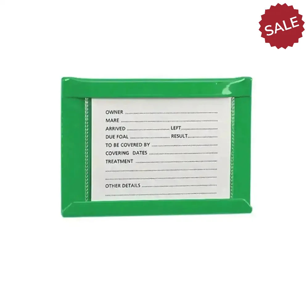 Stubbs Stud Card Holder Small S27 Small Blue Stable Accessories