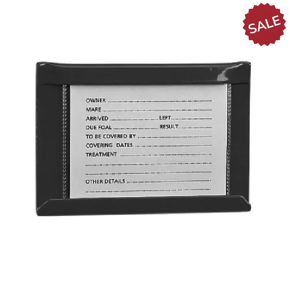 Stubbs Stud Card Holder Small S27 Small Blue Stable Accessories