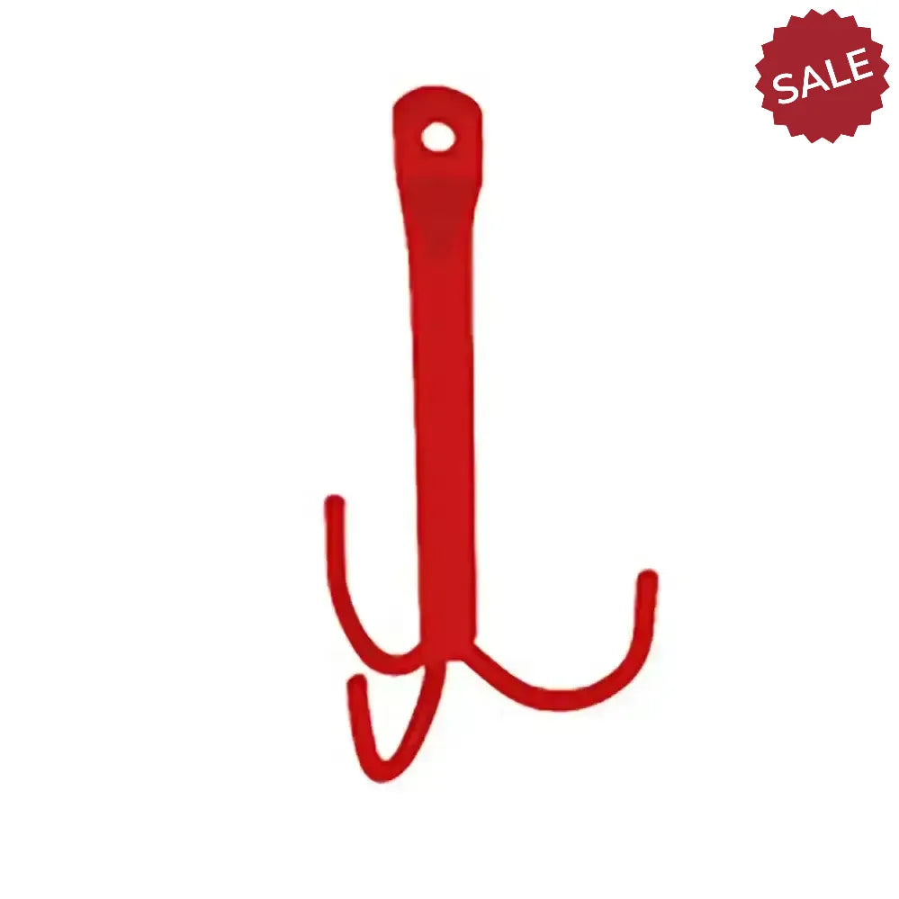 Stubbs Tack Hook Three Prong S24A Green Bridle Hooks