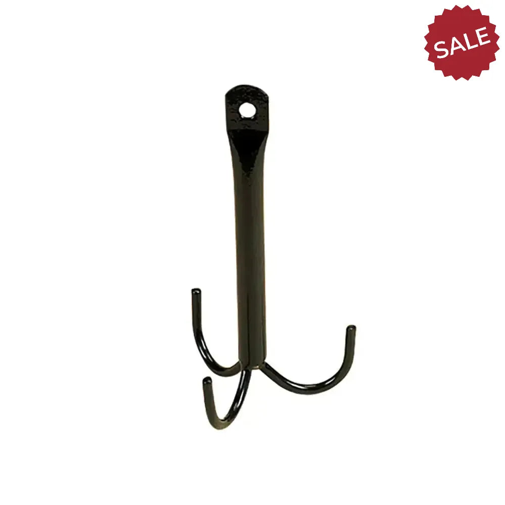 Stubbs Tack Hook Three Prong S24A Green Bridle Hooks