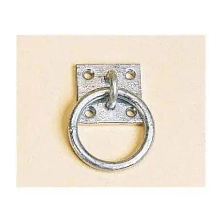 Stubbs Tie Ring on Plate Stubbs Stable Accessories Barnstaple Equestrian Supplies