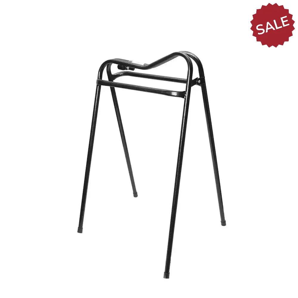 Stubbs Travel Horse S4905 Black Saddle Racks