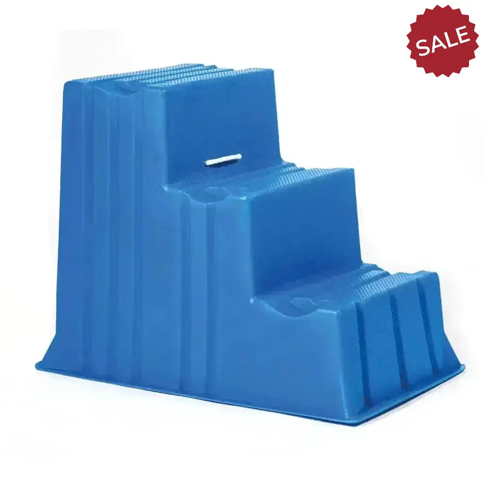 Stubbs Up And Over Mounting Block S523 Blue Mounting Block