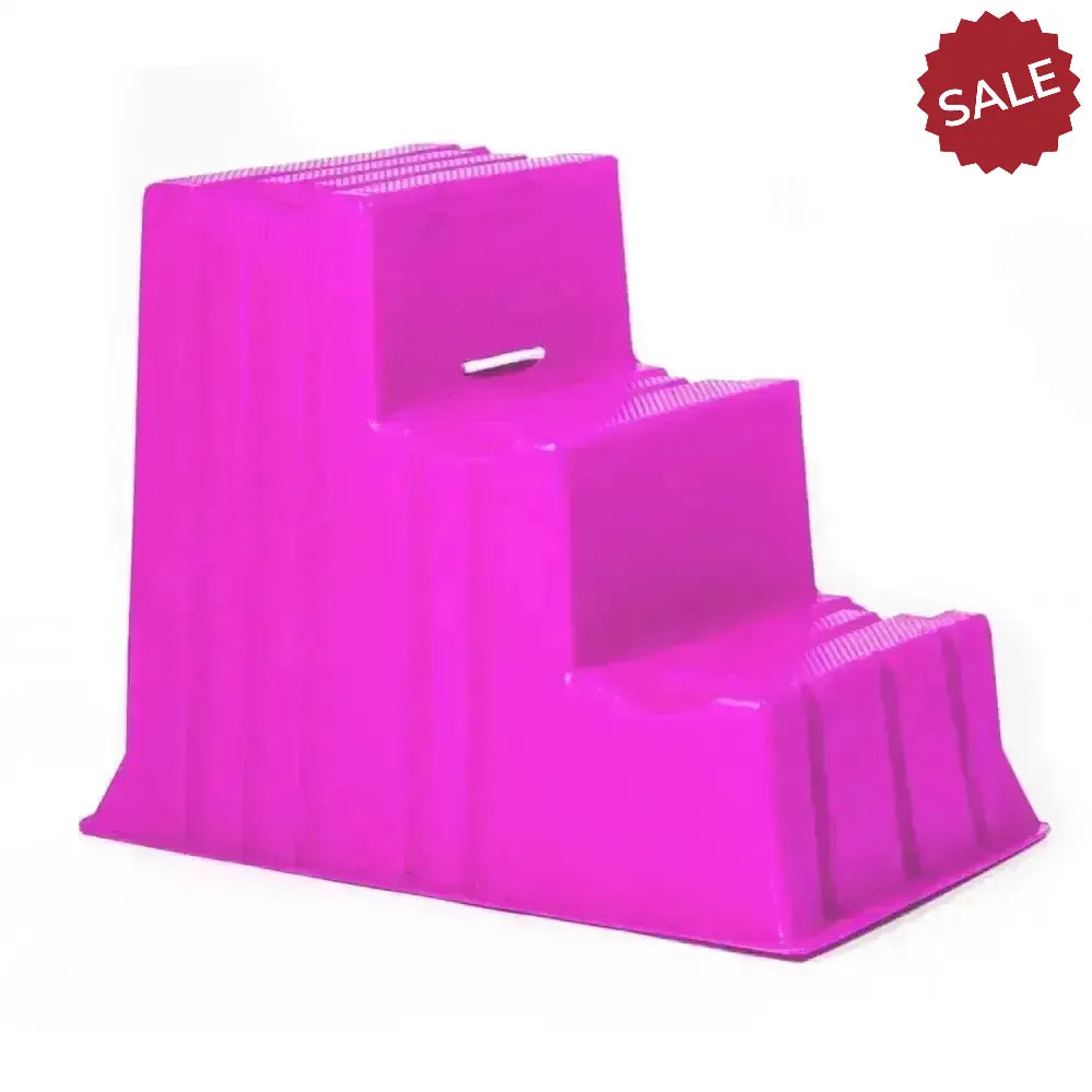 Stubbs Up And Over Mounting Block S523 Pink Mounting Block
