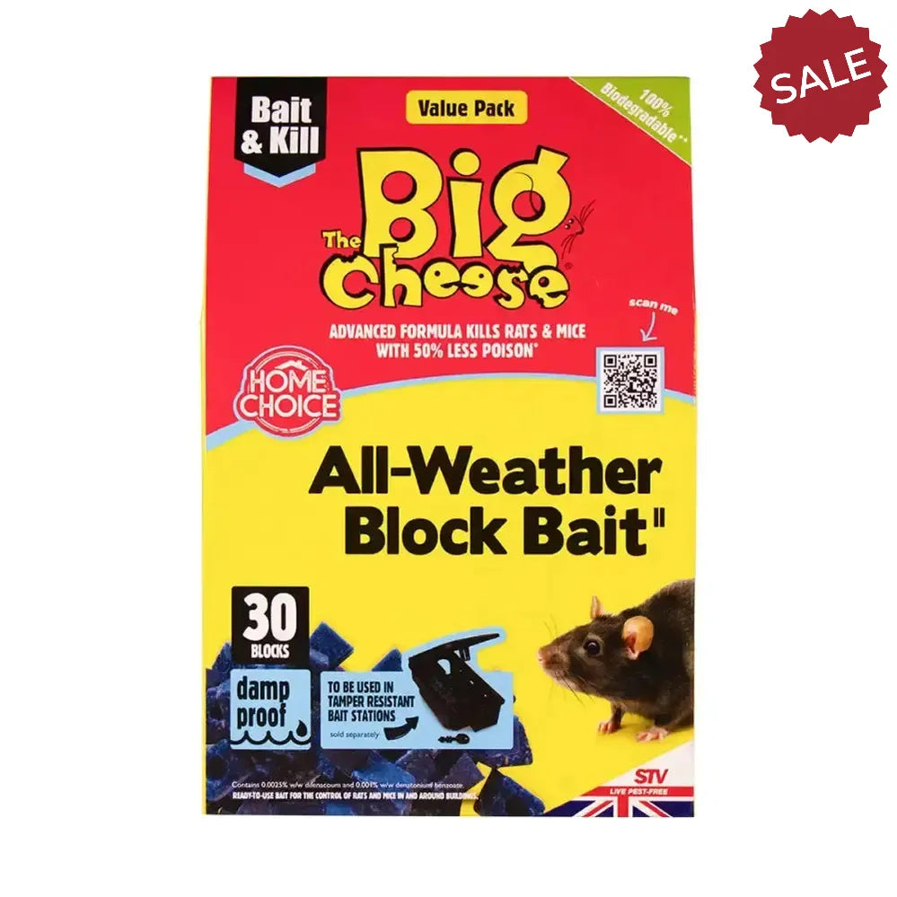 STV All Weather Block Bait2 (STV212) 15 X 10g Pest Control