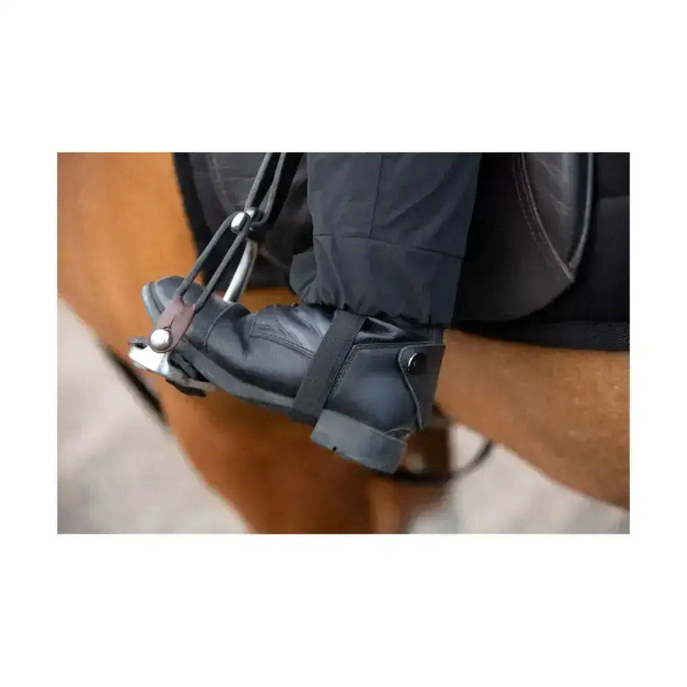 Supreme Products Active Junior Show Rider Waterproof Onesie Black/Gold Child Large Over Trousers