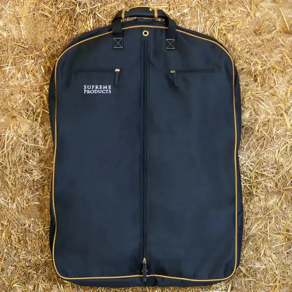 Supreme Products Pro Groom Garment Bag Black/Gold One Size Kit Bags