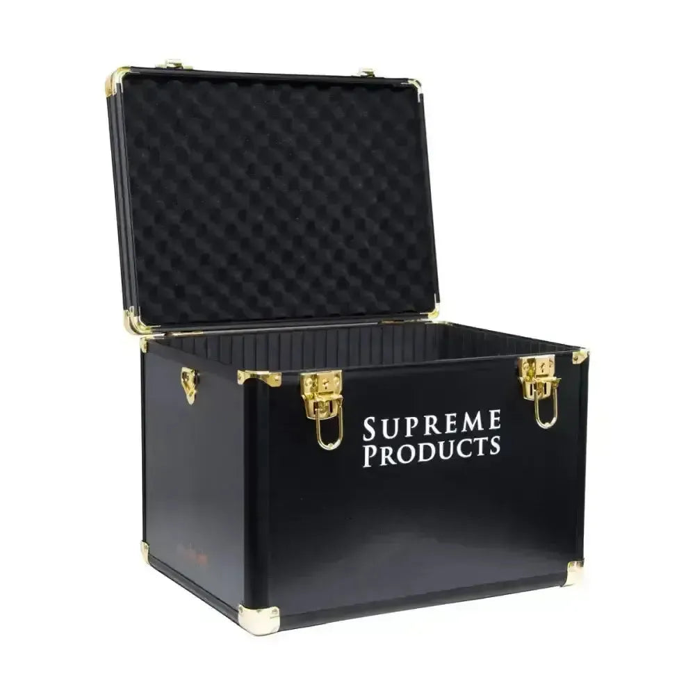 Supreme Products Pro Groom Hardshell Box Black/Gold One Size Grooming Box