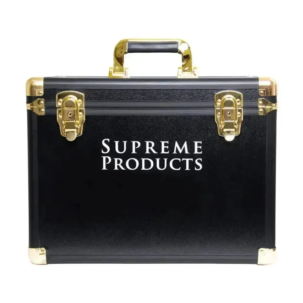 Supreme Products Pro Groom Hardshell Box Black/Gold One Size Grooming Box