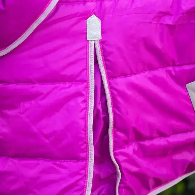 Swish 200g Stable Rug With Detachable Neck - Mulberry 4'3 Stable Rugs