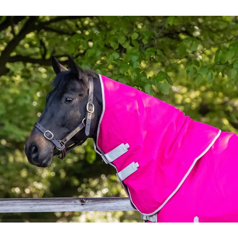 Swish 200g Turnout Rug Neck Cover - Pink Small Neck Covers