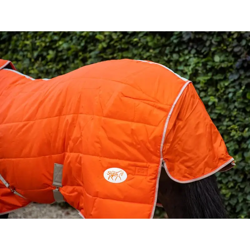 Swish 50g Stable Rug With Detachable Neck - Orange 4'3 Stable Rugs