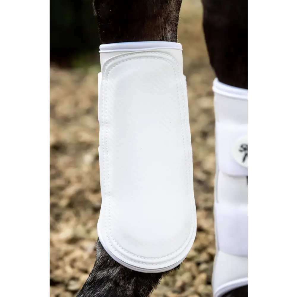 Swish Double Locking Brushing Boots - White Small (Pony) Brushing Boots