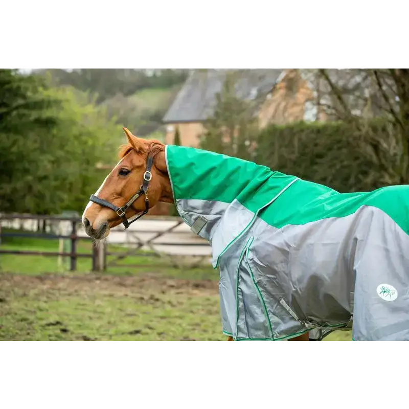 Swish Fly Turnout Combination Rug (MESH) - Green 4'3 Waterproof Fly Rugs