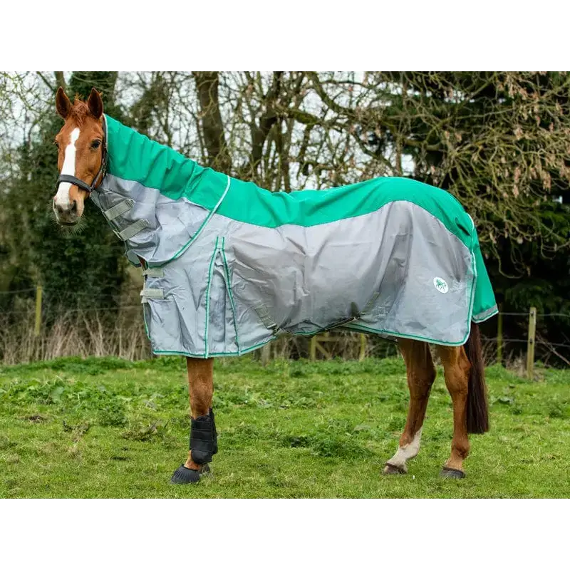 Swish Fly Turnout Combination Rug (MESH) - Green 4'3 Waterproof Fly Rugs