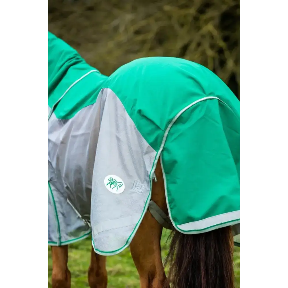 Swish Fly Turnout Combination Rug (MESH) - Green 4'3 Waterproof Fly Rugs