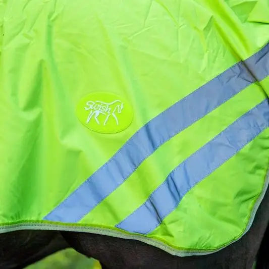 Swish Waterproof Exercise Sheet - High Viz Yellow Small Exercise Rugs