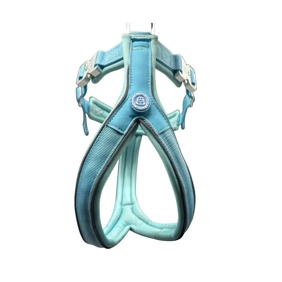 The 2.5cm BTactical™ Slip on Harness | Pastel Blue Xsmall Dog Collar