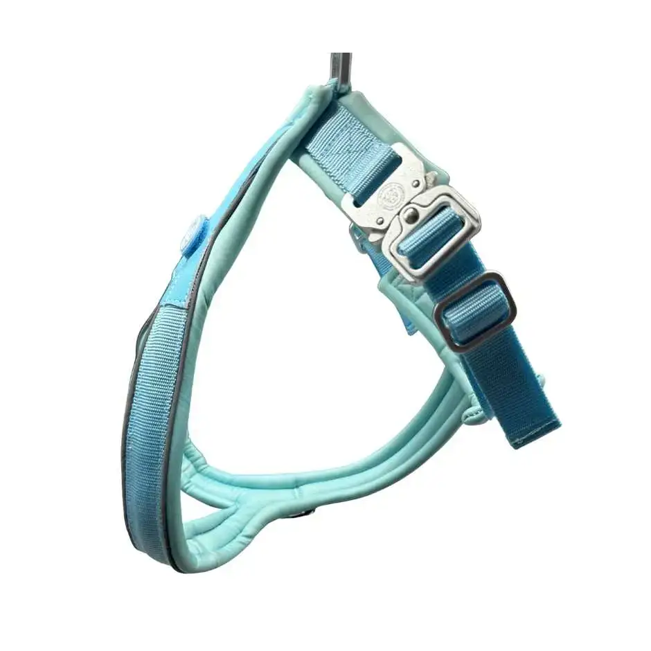 The 2.5cm BTactical™ Slip on Harness | Pastel Blue Xsmall Dog Collar