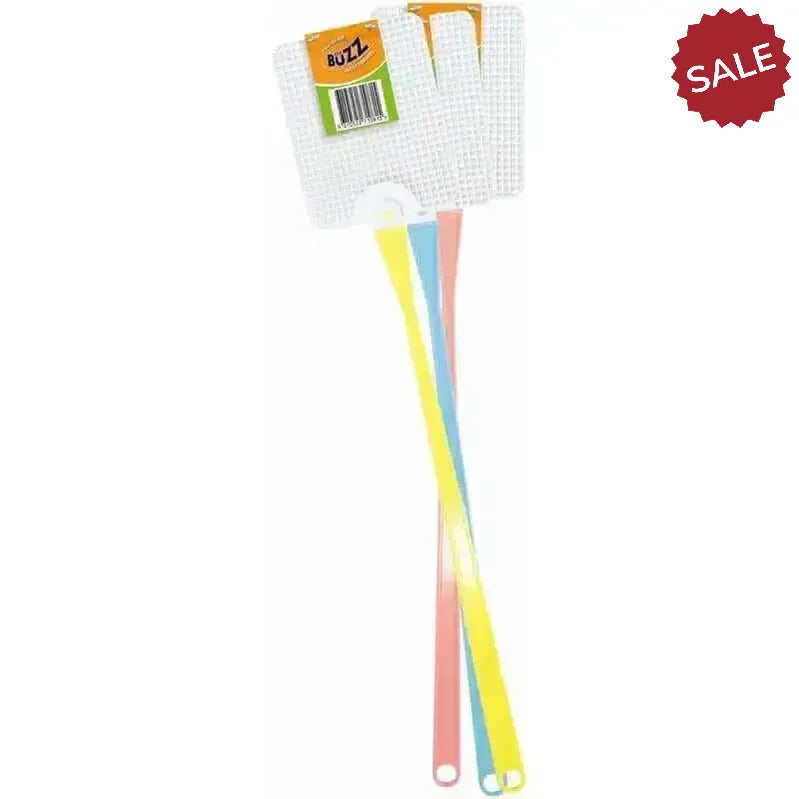 The Big Buzz Head Fly Swats Pack Of 18 Insect Protection