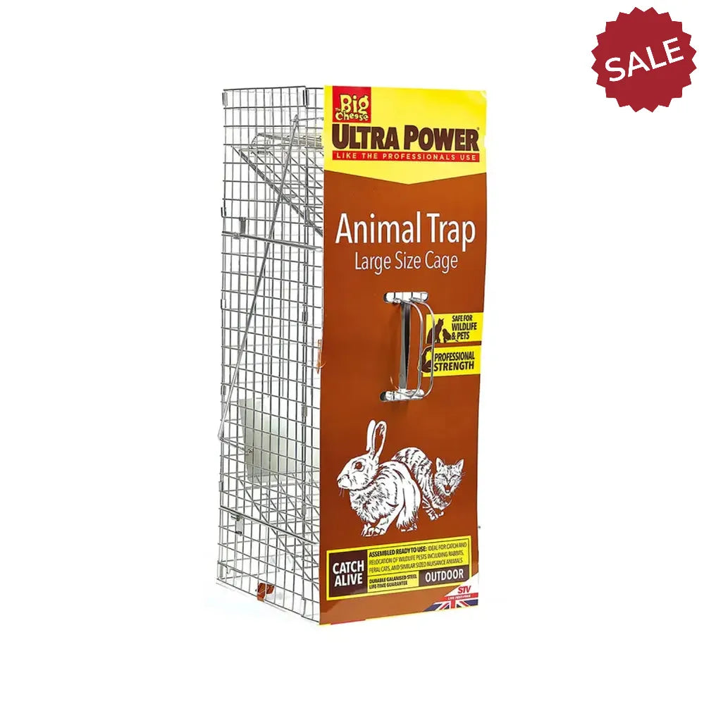 The Big Cheese Ultra Power Animal Trap Cage Large Traps & Equipment
