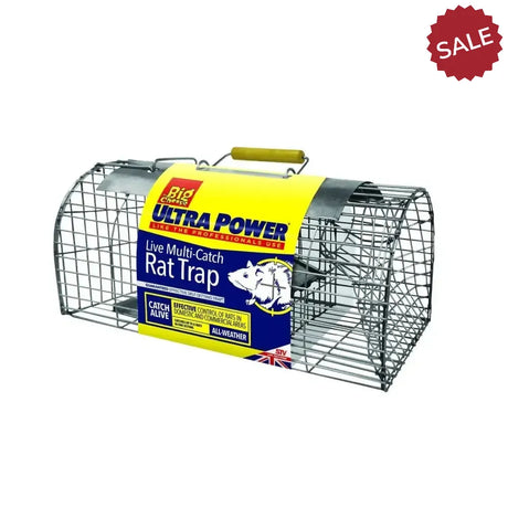 The Big Cheese Ultra Power Live Multi-Catch Rat Trap Pest Control