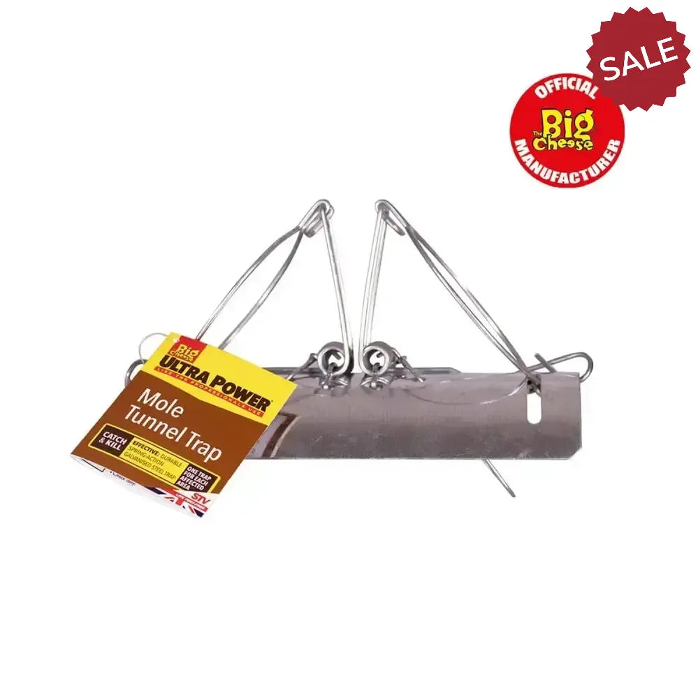 The Big Cheese Ultra Power Mole Tunnel Trap Pest Control