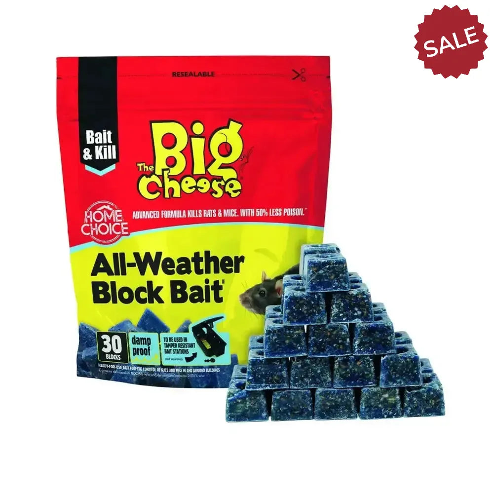 The Big Cheese Ultra Power Rodent Bait Blocks Pest Control