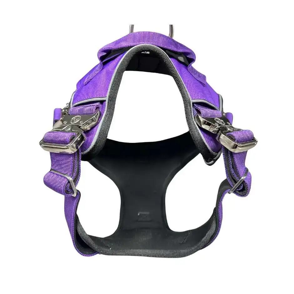 The No Pull Ultimate BTactical™ Harness | Lavender Purple Small Dog Collar