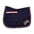 The Princess and the Pony Saddle Pad By Little Rider Navy/Peach Pony/Cob Saddle Pads