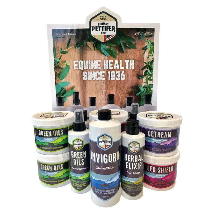 Image of thomas pettifer starter kit featuring green oils gel from thomas pettifer co for skin care use