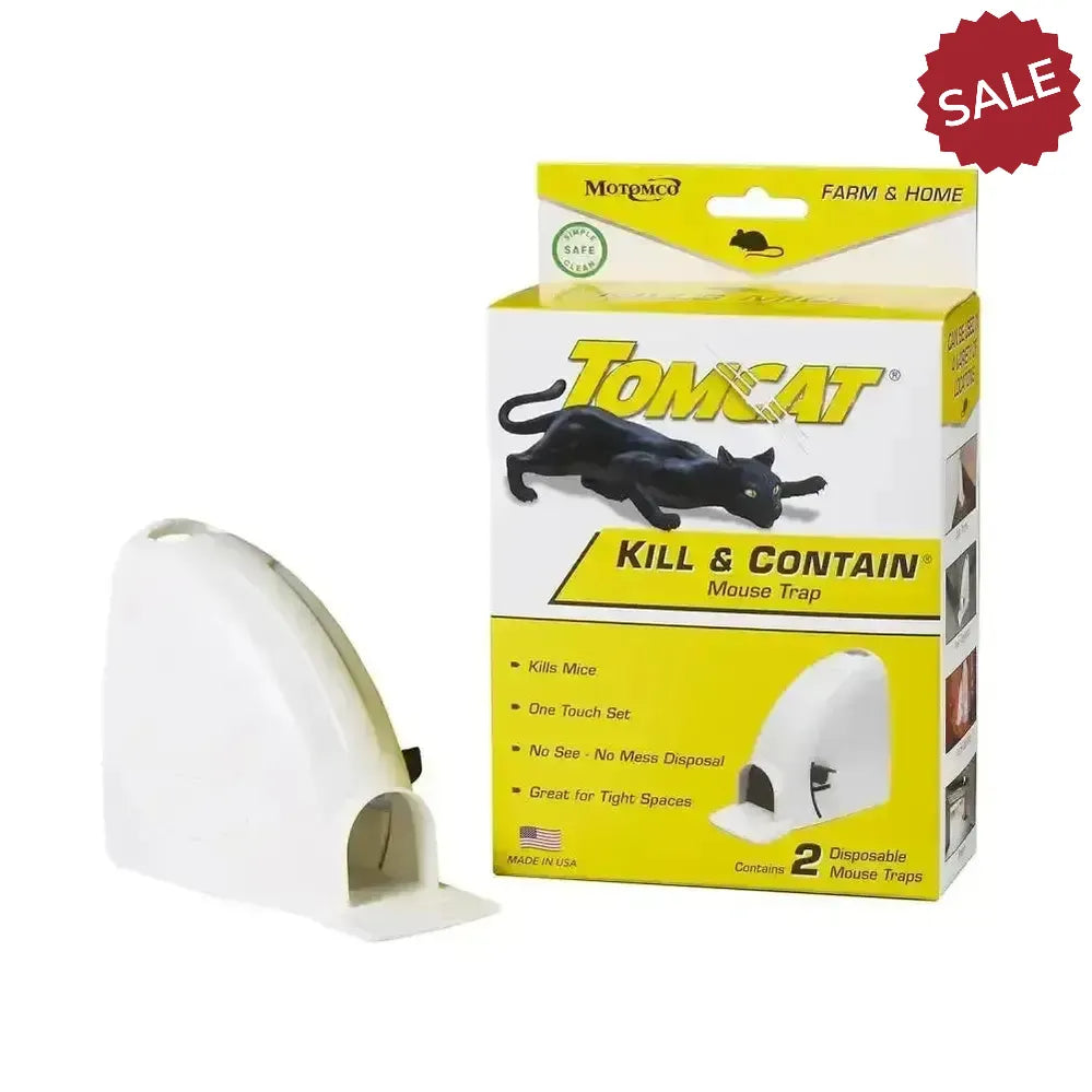 Tomcat Kill & Contain Mouse Trap 2 Pack Traps & Equipment