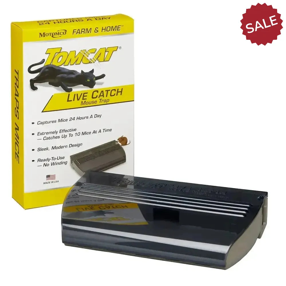 Tomcat Live Catch Mouse Trap Traps & Equipment