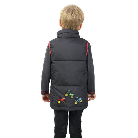 Tractor Collection Padded Gilet by Little Knight Gilets & Bodywarmers Barnstaple Equestrian Supplies