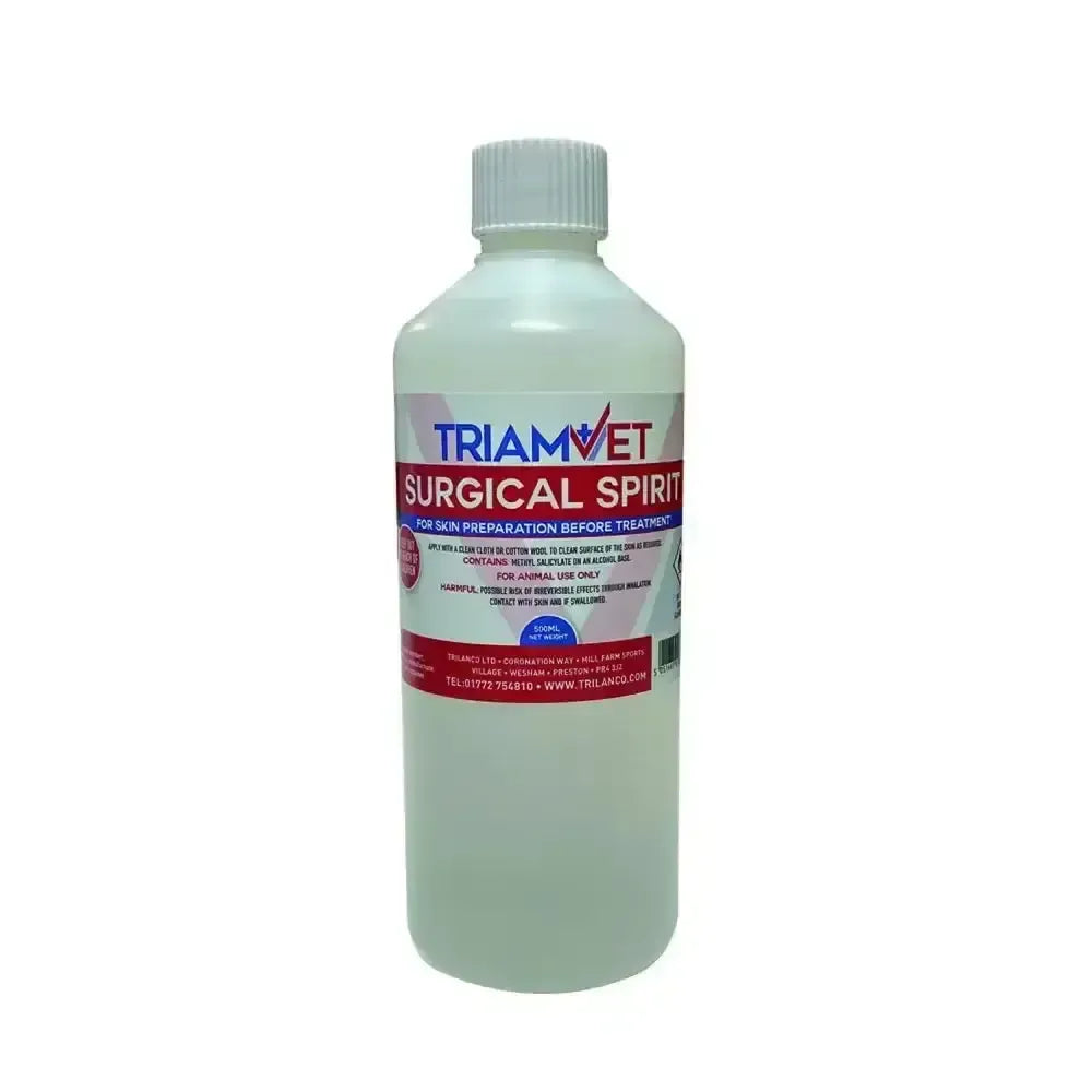 Triamvet Surgical Spirit 500 ml Wound Care
