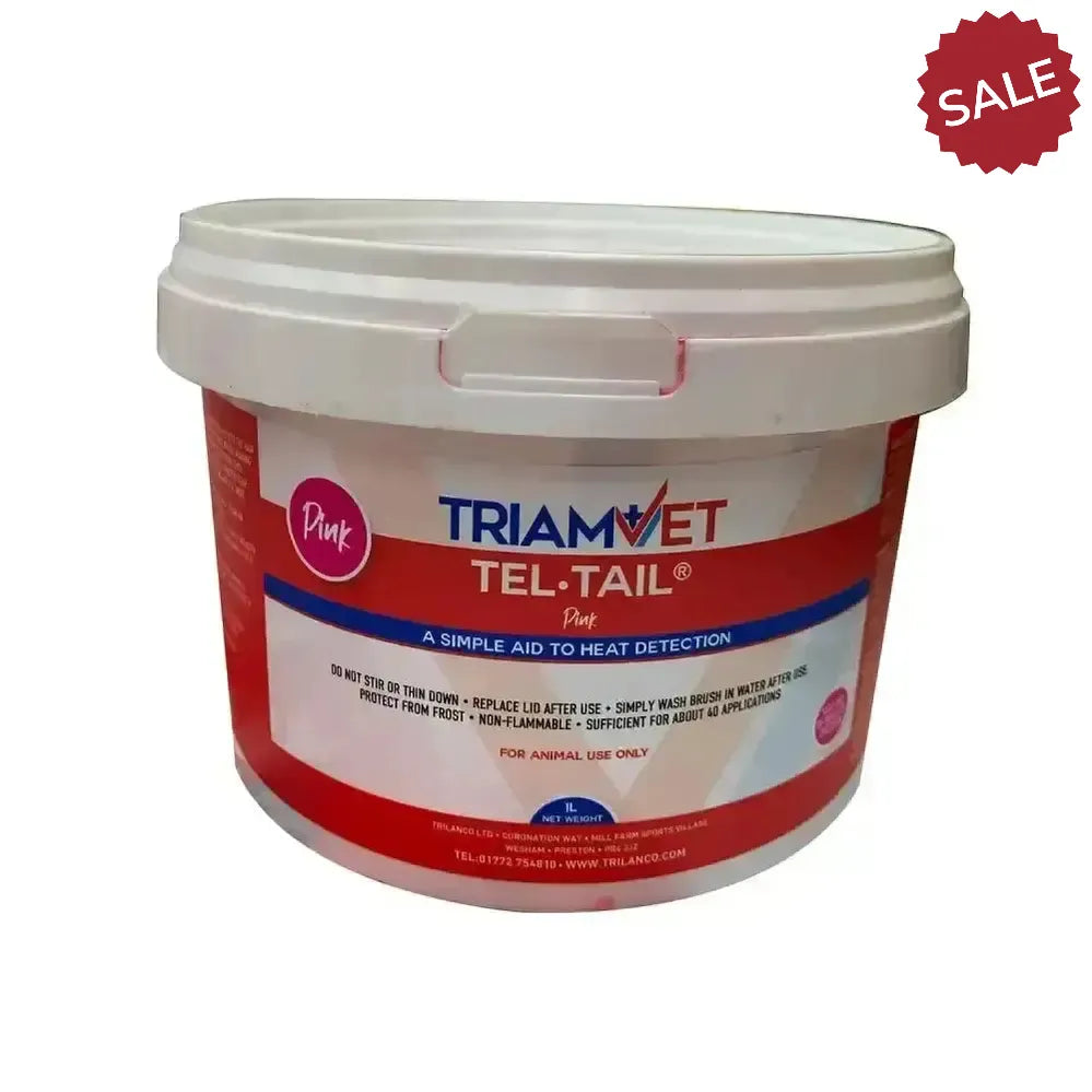 Triamvet Tel-Tail Paint 1 Litre Blue Cattle