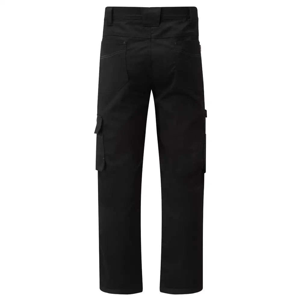 Black tuffstuff proflex work trouser with multiple pockets and durable design for tough workwear use