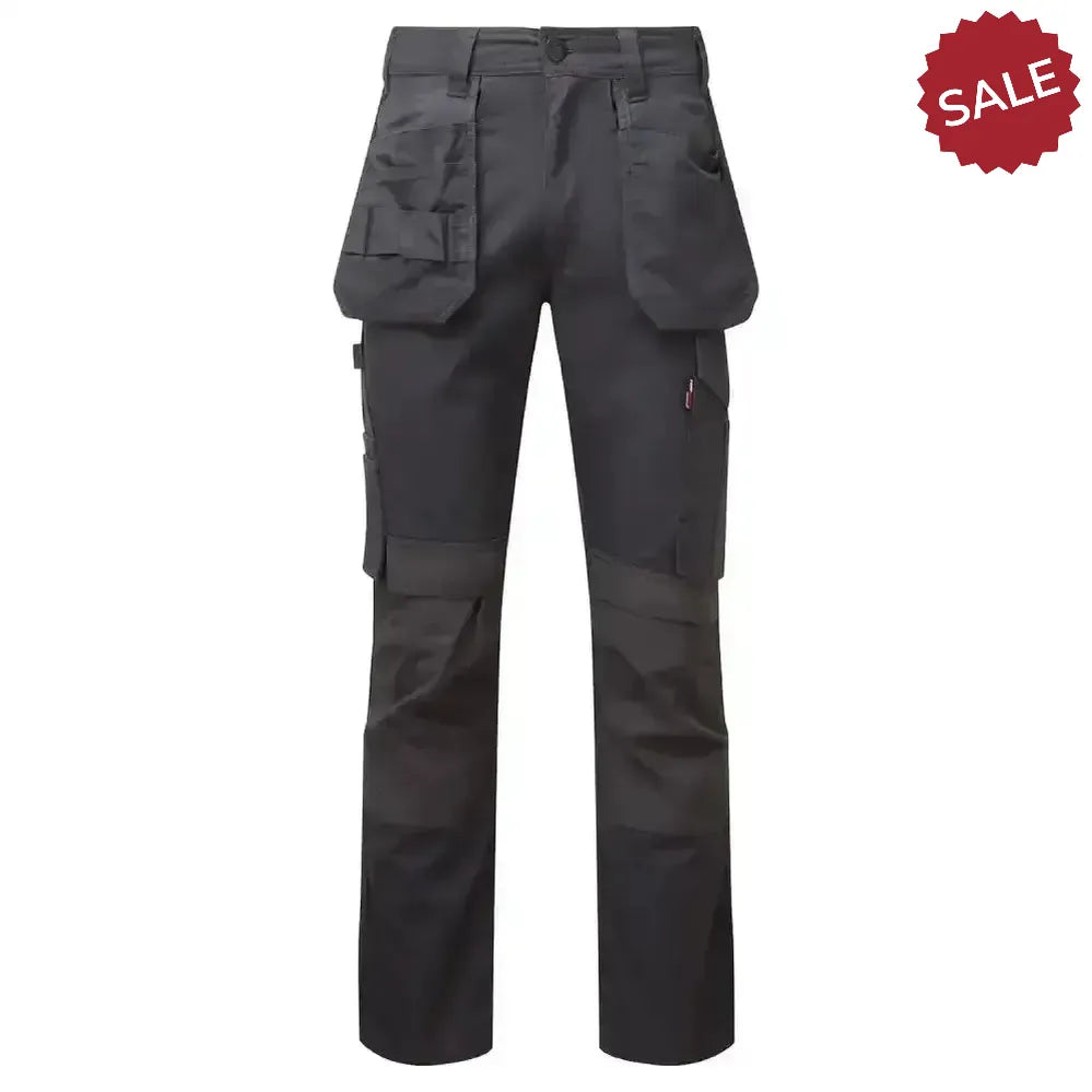 Tuffstuff Proflex Work Trouser Grey Long 28" Long Grey Workwear