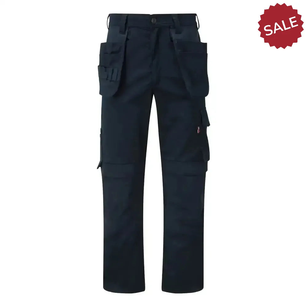 Tuffstuff Proflex Work Trouser Navy Regular 28" Regular Navy Blue Workwear
