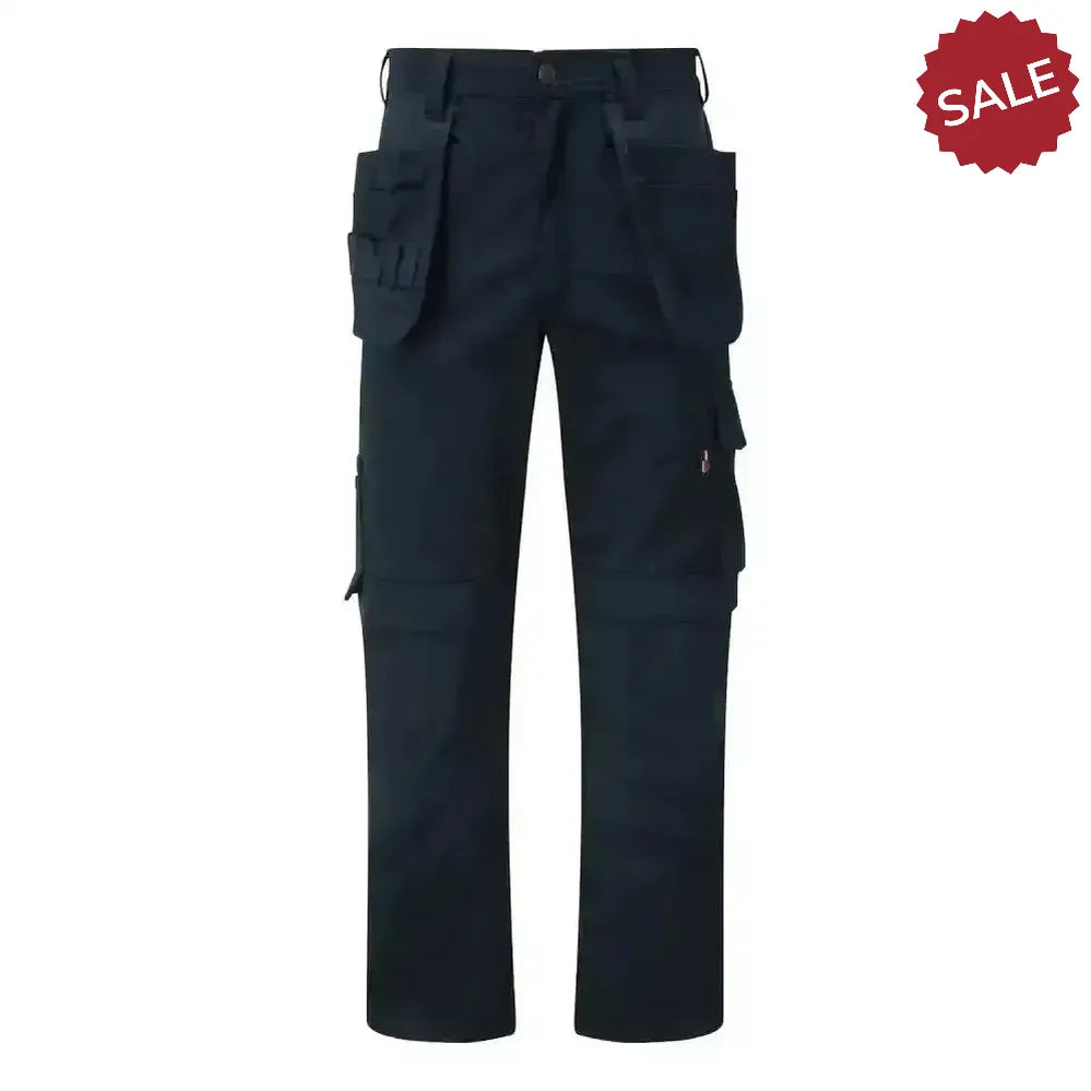 Tuffstuff Proflex Work Trouser Navy Xlong 30" X Largeong Navy Blue Workwear