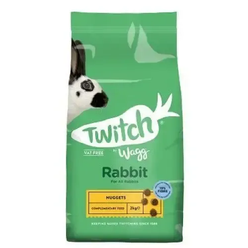 Twitch by Wagg Rabbit 4x2kg Rabbit Food