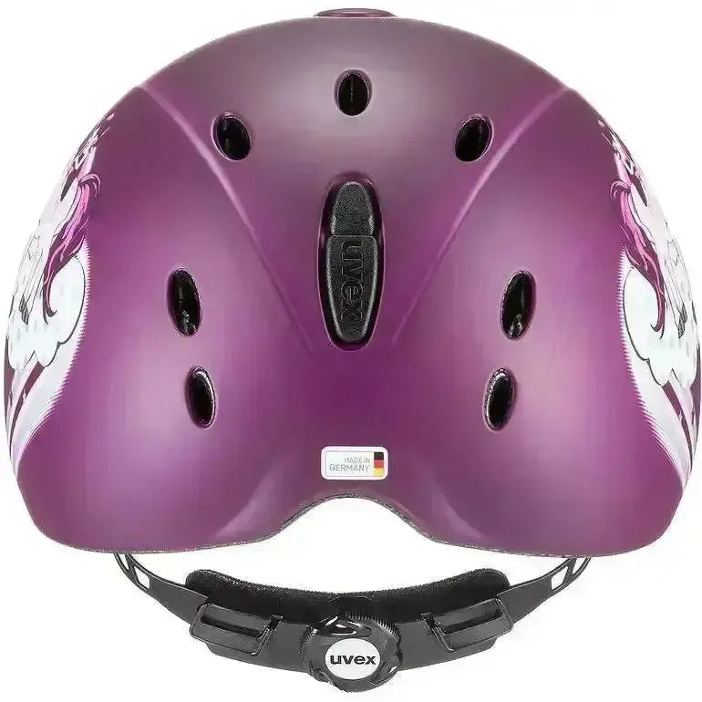 Uvex Onyxx Riding Hat Princess Berry Mat 49 - 54 Adjustable Riding Hats