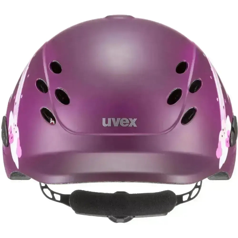 Uvex Onyxx Riding Hat Princess Berry Mat 49 - 54 Adjustable Riding Hats