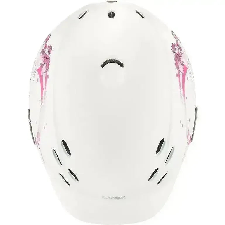 Uvex Onyxx Riding Hat Princess White Mat 49 - 54 Adjustable Riding Hats