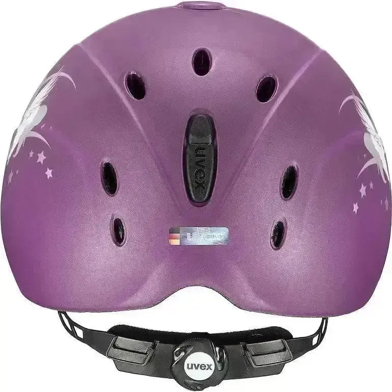 Uvex Onyxx Riding Hat Unicorn Berry Mat 49 - 54 Adjustable Riding Hats