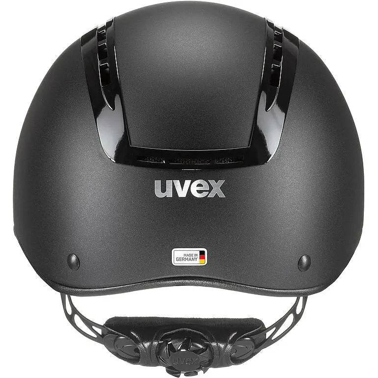 Uvex Suxxeed Active Riding Hat Mat 54 - 55 Black Mat Uvex Riding Hats Barnstaple Equestrian Supplies