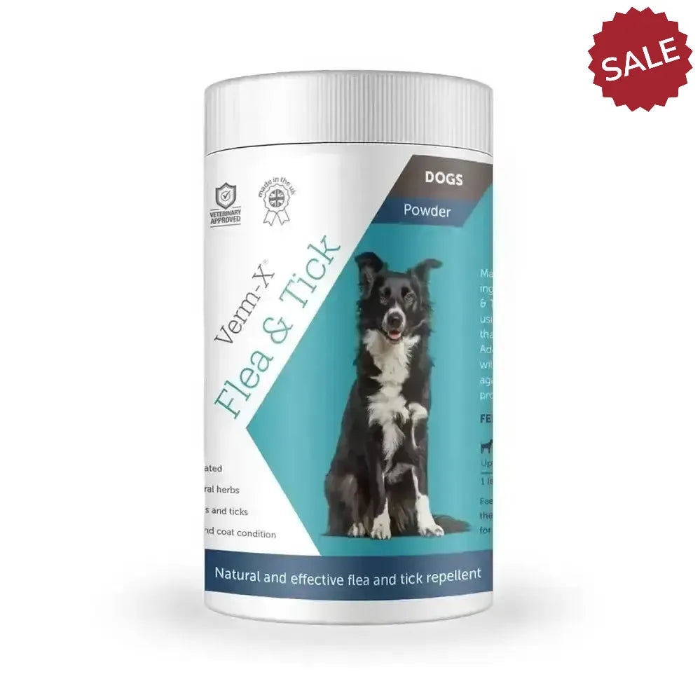 Verm-X Flea & Tick Powder For Dogs 70g Flea Treatments