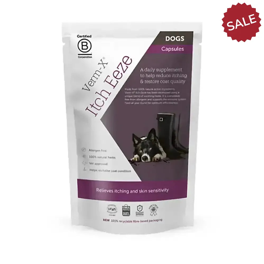 Verm-X Itch-Eeze Capsules For Dogs 50g Dog Supplements