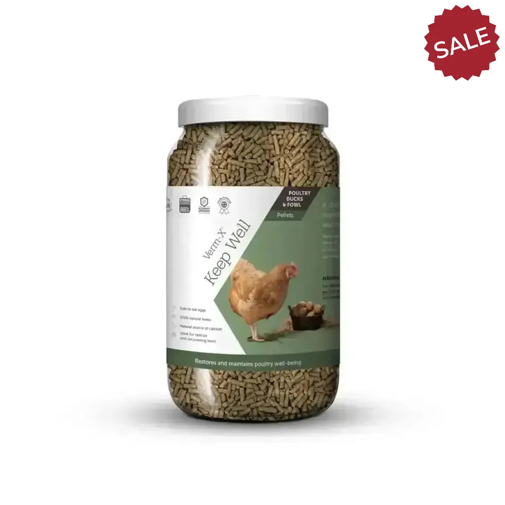 Verm-X Keep Well Natural Pelleted Poultry Tonic 250g Poultry Supplements