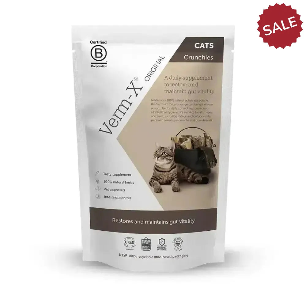 Verm-X Original Crunchies For Cats 1kg Cat Treats